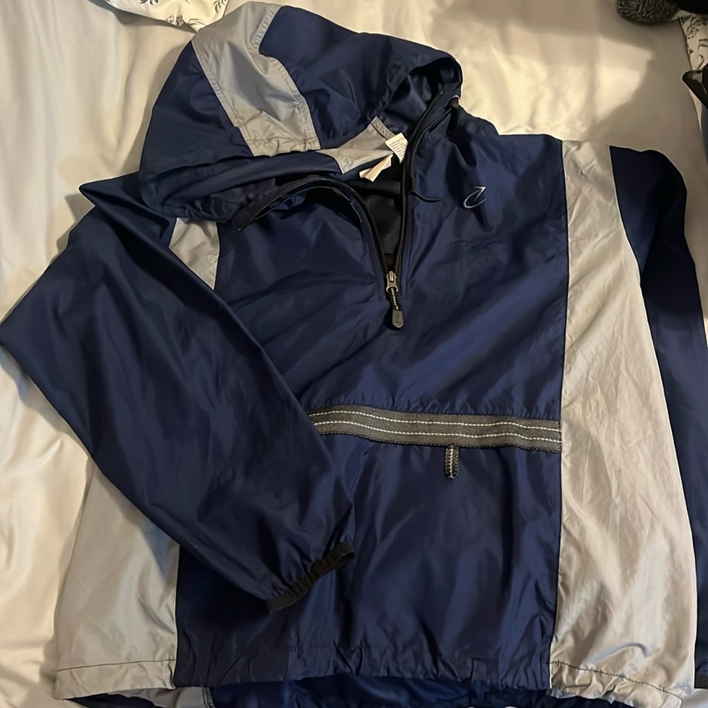 Quarter zip windbreaker